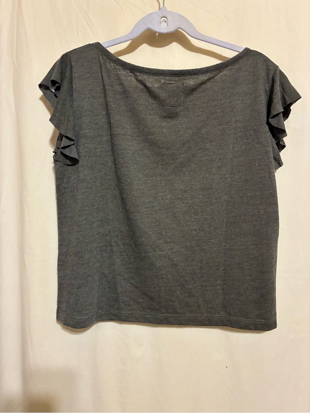 Chaser Ruffle Cap Sleeve Tee - Picture 5 of 8